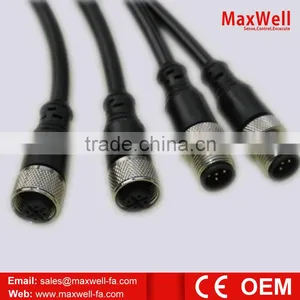Maxwell 4pin 5pin Waterproof Male Female Cable Connector thumbnail-1