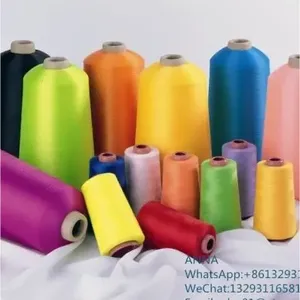 Dyed Spun 100% Polyester Yarn Sewing Yarn Dyed Spun Polyester Sewing Thread thumbnail-1