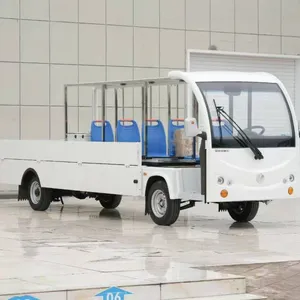 Three-ton Electric Truck, Suitable for Workshops, Docks and Factory Areas to Haul and Transport Goods. Four-wheel Electric Vehicle, Flatbed Truck With a Load Capacity of Three Tons thumbnail-5