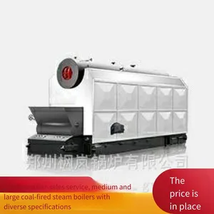 Large Industrial Boiler, Szl Type Double Drum, 20-ton Chain Steam Boiler, Horizontal Coal-fired Boiler thumbnail-1