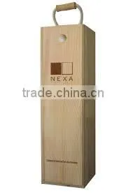 Hot Sale Wood Wine Box For Single Bottle Wholesale thumbnail-6