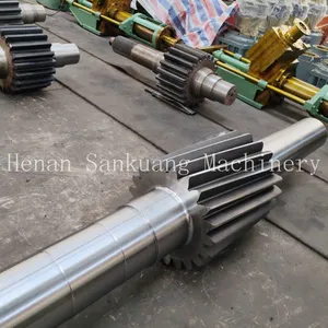 High Precision Heavy Duty Gearbox Gear Shaft Transmission Gear Shaft for Construction Machinery thumbnail-5