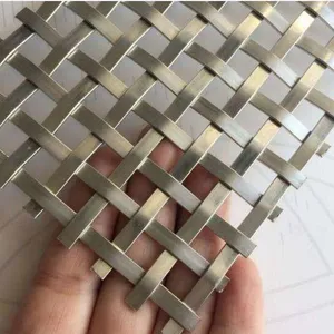 Special Offer: Bronze-colored Metal Decorative Mesh Partitions, Suitable for Hotels, Restaurants, and Elevator Curtain Walls. thumbnail-3