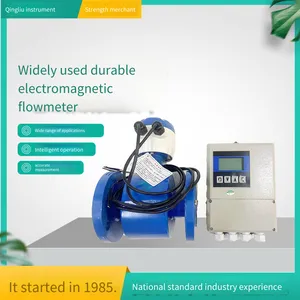 Intelligent Electromagnetic Flowmeter for Sewage, Waste Water, and Slurry in Pipelines. Integrated Digital Display Flowmeter for Acid-base Liquids. Dn40/65/80 Electromagnetic Flowmeter for Sewage, Waste Water, and Slurry. Integrated and Split Liquid Flow thumbnail-2