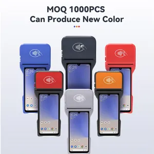 POS Receipt Printer Handheld 4G 1D 2D QR NFC Thermal Printer for Android 11 With 5.0MP Camera, 2 Band, BT, 5 Inch Touch Screen, 80mm thumbnail-1