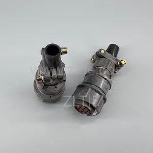 2PM-18 Series 7Pin Male Straight Cable Plug Unshielded – 2РМТ18КПН7Ш1В1В 2PM18J7QB2 thumbnail-1