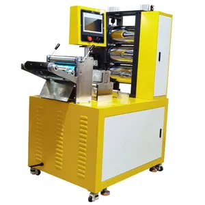 Three Roller Rubber Calender Machine/ Small Rubber Sheet Calender Price thumbnail-4