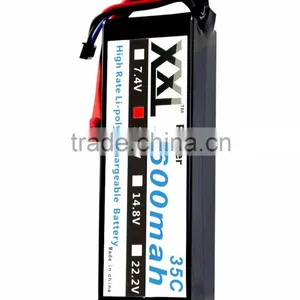 XXL High Capacity Rechargeable Lipo Battery 3600mah 11.1V for RC Model thumbnail-2