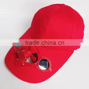 5 Panel Custom Solar Fan Hat for Summer thumbnail-6