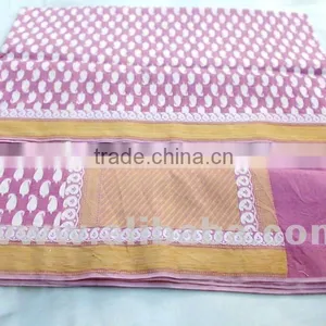Banarasi Handloom Cotton Silk Sarees thumbnail-1