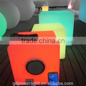 LED Cube With Bluetooth Speaker Stereo and Remote Control 4343B4 thumbnail-6