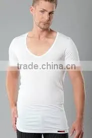 Deep O Neck Men Tshirt thumbnail-1