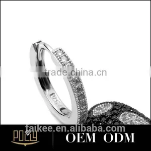 Fashion New Mode Silver Earring for Women Letter Earring thumbnail-3