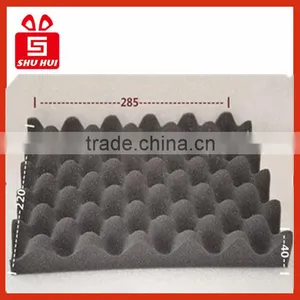 Noise Isolation Acoustic Foam for Sale, pu Foam Sound Insulation, Black Sound Insulation Foam for Cars thumbnail-6