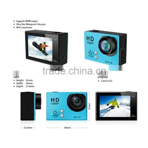 G2 2016 Hot Selling Waterproof Action Cameras With Wifi Professional Sports Camera thumbnail-2