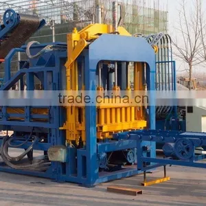 Ultifunctional QT 6-15 Grave Used Paving Cheap Concrete Brick Making Machines Export Egypt thumbnail-2
