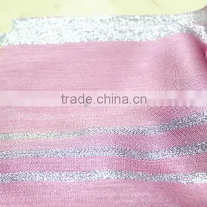 Fashionable Polyester Cotton Gold Thread Square Scarf Infinity Scarf thumbnail-3