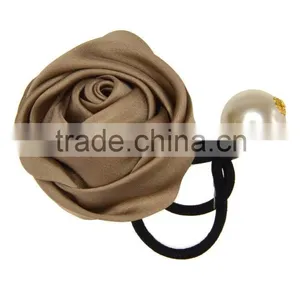 Acetate Satin Rosette Elastic/Hair Ties thumbnail-6
