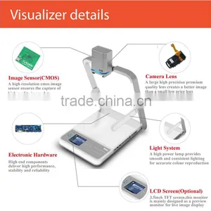 School Equipment Visualizer Presenter Digital Presenter Visualizer Document Camera Visual Presenter Usb Document Camera OEM thumbnail-3