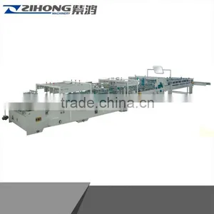 ZH-1450PC ZH-1080 High Speed Paper Cardboard File Folder Making Machine, Automatic Carton Box Making Machine Prices thumbnail-1
