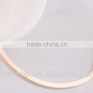 Fashion 18k Rose Gold Zircon Bracelet Beautiful Camellias Titanium Bangle Jewelry thumbnail-5