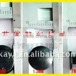 Selling Transparent and Black ABS Shoe Buckle thumbnail-3