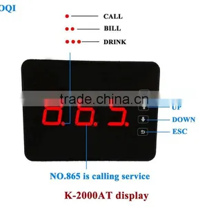 Restaurant Transmitter and Receiver Wireless Pager System K-2000AT+H3 thumbnail-4
