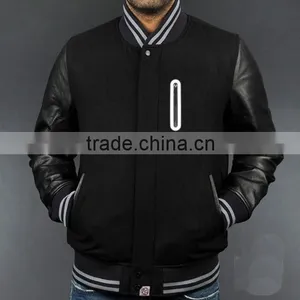 Varsity Jacket Wool Varsity Jacket Baseball Jacket BI-3361 thumbnail-1