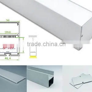 Aluminum LED Strip Light Profile/channel Track/housing/mounting AL Profile/shapes/Linear Profile,LED Flooring Light thumbnail-1
