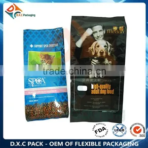 10KG Custom Print Foil Quad Seal Bag For Pet Food / Dog Food thumbnail-2
