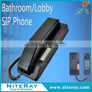 VoIP Landline Telephone for Hotel Bathroom thumbnail-1