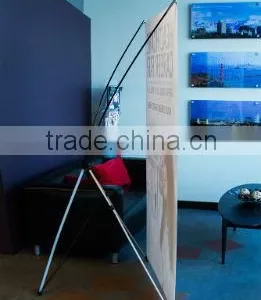 Stable and Lightweight Portable Custom X Stand Banner thumbnail-1