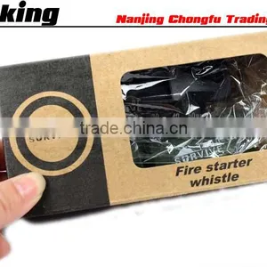 Camping Survival Magnesium Flint Stone Fire Starter With Whistle Lighter Kit Quality Choice thumbnail-5