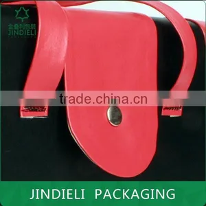 Fashion Design Rend and Black Leather Cosmetic Gift Box thumbnail-4