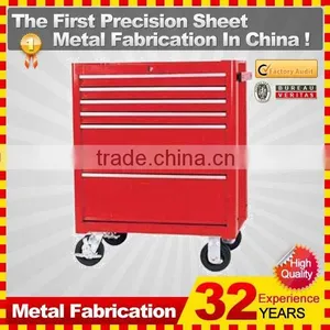 Kindle 17-Drawers,4 Casters Stable Steel Garage Tool Cabinet Aluminum Tool Box thumbnail-1