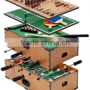 5 in 1 Game Set Including Soocer Table,Pool Table,table Tennis ,chess and Backgammon thumbnail-1