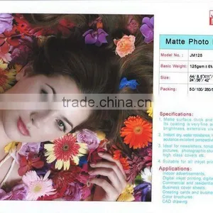 125G Single-sided Cast-coated Matte Photo Paper thumbnail-1