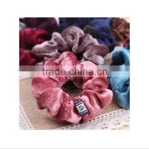 Fashion Velvet Ponytail Holder Hair Scrunchies Hair Accessory for Sale thumbnail-1