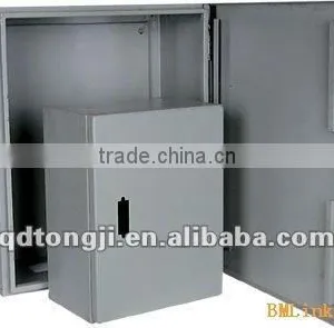 OEM Metal Sheet Fabrication Galvanized Metal Control Cabinet Factory thumbnail-1