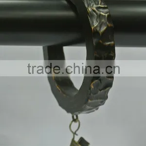 Designer Drapery Rods And Rings With Clips For 1", 1-1/4" and 1-1/2" Curtain Rods thumbnail-6