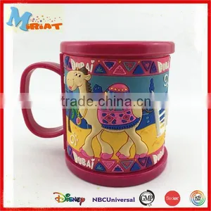 Plastic pp Type Insulated Double Walled Coffee Mugs thumbnail-3