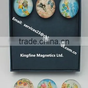 2015 New Fashion High-quality Circle Fridge Magnetic Button thumbnail-2