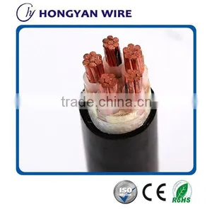 5 Cores Power Cable XLPE Insulation PVC Sheath Steel Tape Armoured Power Cable 0.6/1 KV thumbnail-1