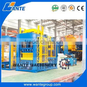 WANTE BRAND QT6-15hydraulic and Fully Automatic Paver Block Making Machine Type thumbnail-4