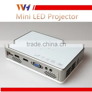 New Mini 1080P 400 ANSI Lumen HDMI Digital DLP Portable 3D Projector thumbnail-3