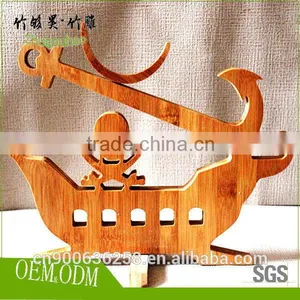 China Direct Home Storage Accessories Wooden Wine Bottle Rack thumbnail-1