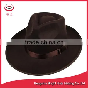 Vintage Wool Felt Fedora Hat thumbnail-2