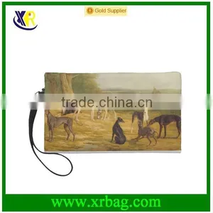 Customizable Design Animals Digital Printing Wristlet Clutch Bags thumbnail-1