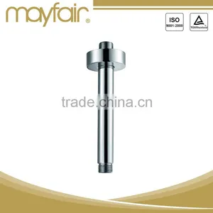 Round Brass Chrome Finish Shower Head Extension thumbnail-1