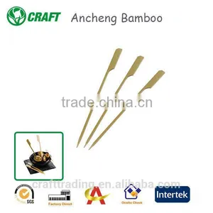 Factory for Sale Bbq Bamboo Teppo Skewer With Logo thumbnail-1